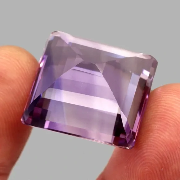 Octagon Cut Jumbo 55.20ctw 23x22mm Natural Unheated Rich Purple VVS Amethyst
